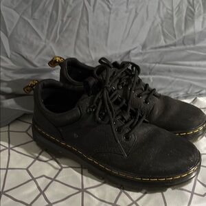 Dr Marten’s Black Leather Men's Shoes